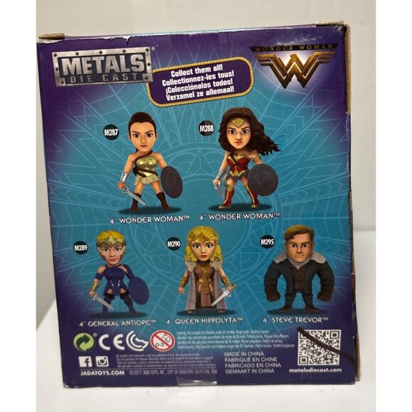 Wonder Woman Steve Trevor 4" Die-Cast Figure By Jada Toys - Picture 3 of 7